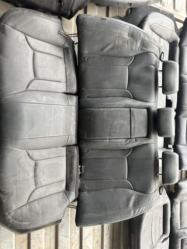 Сиденья: Заднее сиденье, Кожа, Hyundai 2016 г., Б/у, Оригинал
