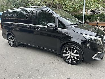 sam disk 17: Mercedes-Benz orijinal V klasinvita vianonun ustunda galan R19 diski — 1