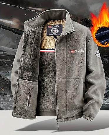 Куртки: Мужская куртка, M, L, XL, Новый, цвет - Серый — 1