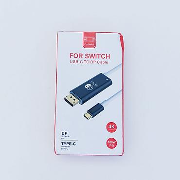 Digər kompüter aksesuarları: Type-C Kabellər ⭐Type-C (USB-C) to Display Port 1.2vers 1,8m 4K 60HZ – — 12