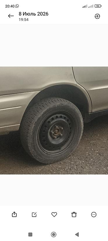Транспорт: Железные Диски R 16 Honda, 1 шт, отверстий - 5, Б/у — 1