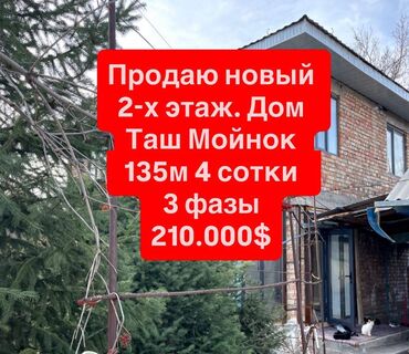 продаю дома бишкек: Дом, 135 м², 5 комнат, Агентство недвижимости, Дизайнерский ремонт