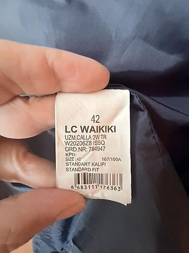 dəri plaş: Plaş, Lc Waikiki, XL, rəng - Göy — 4
