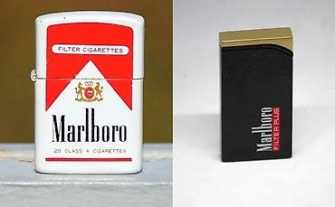 Upaljači i prateća oprema: MARLBORO Champ i Marlboro Slim Design Jet Flame upaljač. MARLBORO — 1