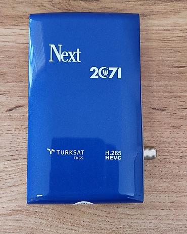 iptv aparatı: Adı:Next Nextstar 2071 Xüsusiyyətləri:Next 2071 Krosnu aparatı 1 illik — 1