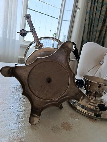 samovar tarixi: İşlənmiş Elektrik Samovar, 3 l, Ünvandan götürmə — 5