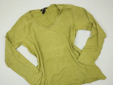 bluzki z dekoltem w serek hm: Sweter, H&M, L (EU 40), condition - Good