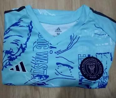 Futbolkalar: Futbolka, Adidas, M, rəng - Mavi — 3