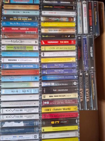 CD, DVD disklər və kassetlər: Audio kasset Original audio kaset- qıymət razılaşma yolu ilə