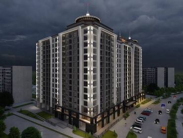 3ком квартира: 3 комнаты, 90 м², Элитка, 12 этаж, ПСО (под самоотделку)