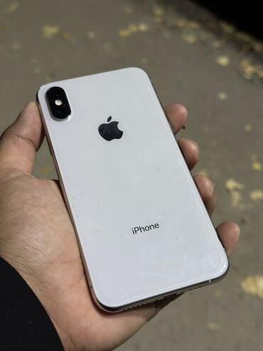 айфон икс эс 128 гб: IPhone Xs, Колдонулган, 64 ГБ, Күмүш, 100 %