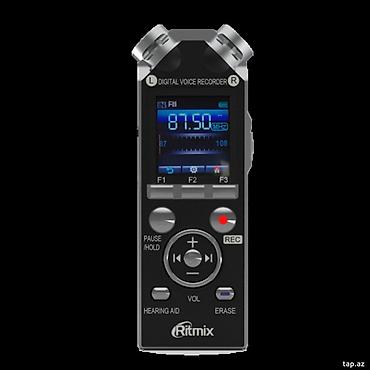 Ritmix RR-989 8GB Black Digital Voice Recorder 🟢 Rəsmi iş yeri olan lalafo.az -da Ritmix RR-989 8GB Black Digital Voice Recorder 🟢 Rəsmi iş yeri olan