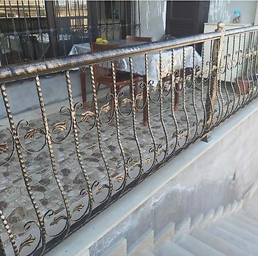 Pilləkən məhəccərləri: Yeni Pilləkən məhəccəri, Paslanmaz polad, Pulsuz çatdırılma — 10