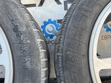 Колеса в сборе: Колеса в сборе 205 / 55 / R 16, Зима, Б/у, Комплект, Легковые, Литые, отверстий - 5 — 7