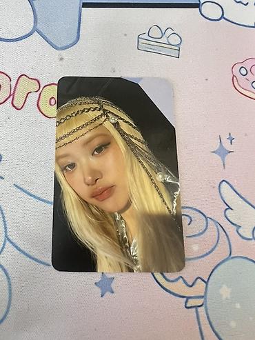 fon: Məhsul: BLACKPINK “DEADLINE” orginal foto kart, resmi rose foto kart — 1