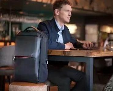 Futrole i torbe za laptopove: Ruksak za laptop – crni, moderan poslovni dizajn - Kompatibilnost — 17