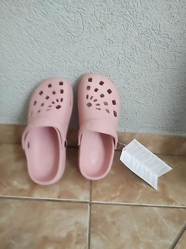 rieker mokasine ženske: Roze klompe/sandale od EVA pene - Boja: svetlo roze - Veličina: 37 — 1