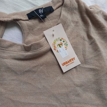 bluza p: XL (EU 42), Jednobojni, bоја - Bež