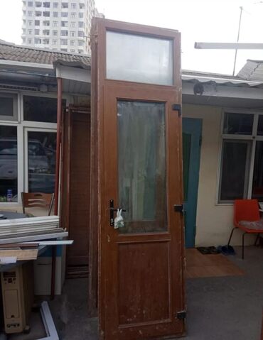 Plastik pəncərələr: İşlənmiş İkiqat şüşə paketi Plastik pəncərə, Еni: 80 sm, Uzunluğu: 156 sm — 10