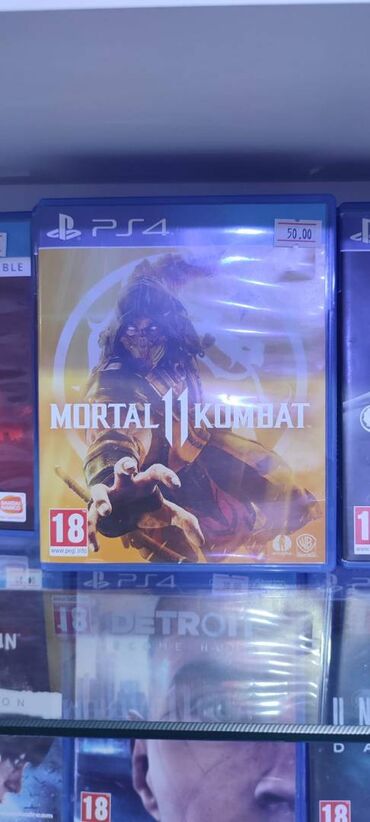 Mortal kombat 11 Oyun diski, az işlənib. 🎮Playstation 3-4-5 original