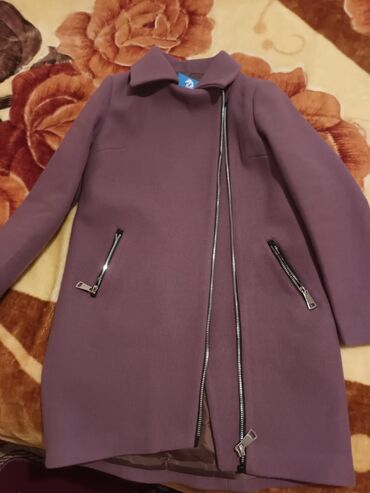 zhenskie palto oversize: Пальто S (EU 36), цвет - Сиреневый