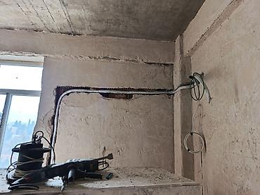 cirkab sularin temizlenmesi: Elektrik montaj və kabel çəkilişi xidməti - Mənzillər və ofislər üçün — 1