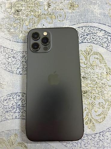 iphone 12 qiymeti irşad: IPhone 12 Pro, 256 GB, Graphite, Face ID, Simsiz şarj — 1