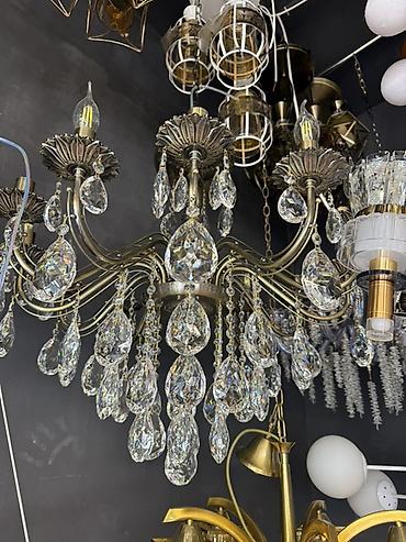 lusdurlar: Çılçıraq, 10 və daha çox lampa, Metal — 2