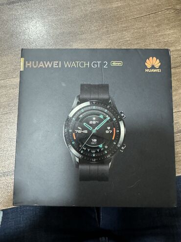 huawei gt 2 qiymeti: İşlənmiş, Smart saat, Huawei, Sensor ekran, rəng - Qara