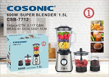 Блендер COSONIC CSB-7712 — мощный кухонный помощник для коктейлей