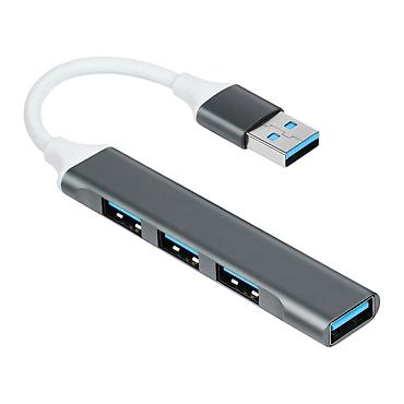 принтео: Мини-Хаб 4-портовый 1хUSB to 4хUSB - мультиразветвитель, док-станция 4 — 9