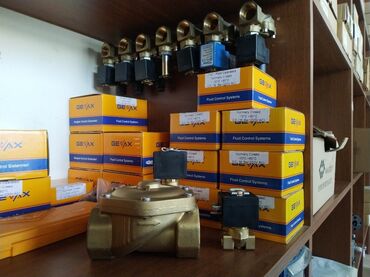 Vannalar: GEVAX solenoid klapanları – maye və qaz axınlarının dəqiq idarəsi