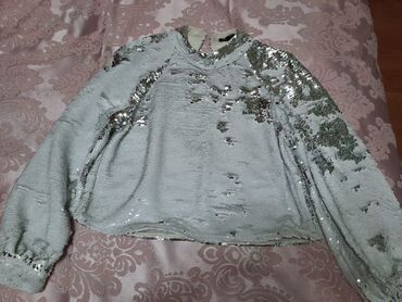 qoroşkalı qadın bluzu: Zara, L (EU 40)