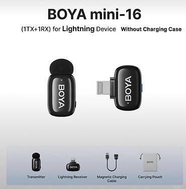 bluetooth nausnik: Boya mini yaxa mikrofonu Boya mini yaxa mikrafonu 🎤 BOYA Mini — 1