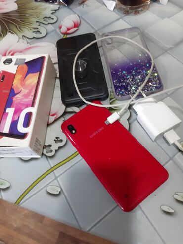 samsung s3650: Samsung A10, rəng - Qırmızı, Sensor