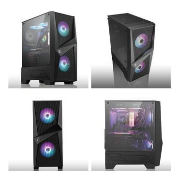 Masaüstü kompüterlər və iş stansiyaları: Msi Mag Forge 100R Gaming Case 🔸mid-tower 🔸atx / micro-atx / mini-itx — 4