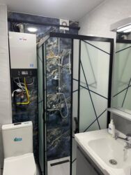 Taxta-şalban: Yeni Üstü açıq kabina, Künc üçün