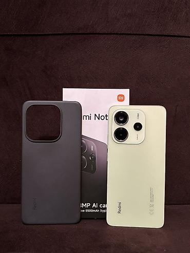 чехол на redmi note 8: Redmi, Redmi Note 14, Б/у, 256 ГБ, цвет - Зеленый, 2 SIM — 2