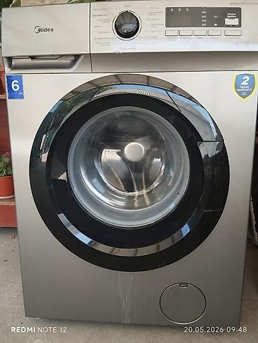 core 2: Стиральная машина 6 кг Midea MFN60-S1003S Slim, фронтальная загрузка — 1