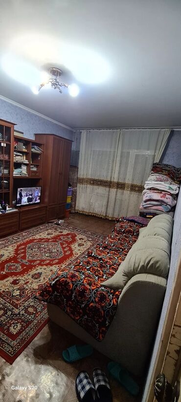 квартира хбк ош: 1 комната, 40 м², 105 серия, 1 этаж