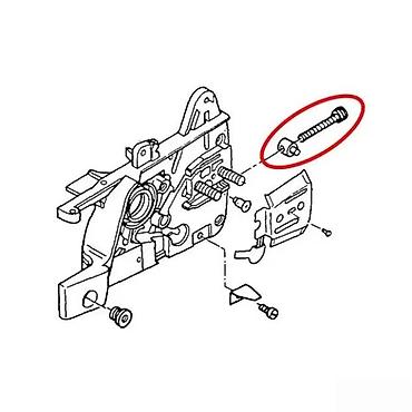 stepenice za sprat: Vijak zatezača lanca (španer) – kompatibilan sa Stihl motornim — 3