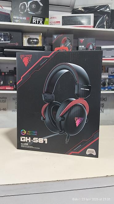 usb mikrofon: Cihazlar üçün Jedel Gaming Qulaqlıq usb Aux çıxışlıdır Yenidir — 1