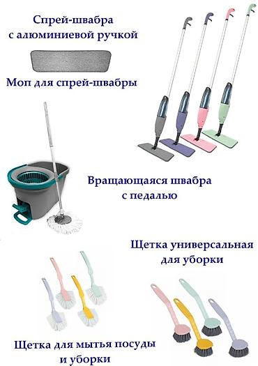 Уборочный инвентарь: Профессиональный инвентарь для уборки помещений и улицы Комплект и — 6