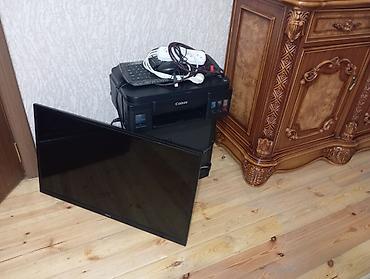 av to hdm: Stolüstü kompüter ddr3 əlavə canon rəngli printer və böyük monitor TV — 2