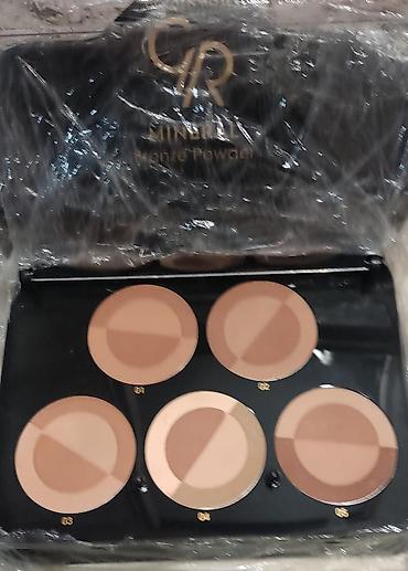 Bronzerlər: Golden Rose Mineral Bronze Powder – bronzer paleti - Brend: Golden — 5