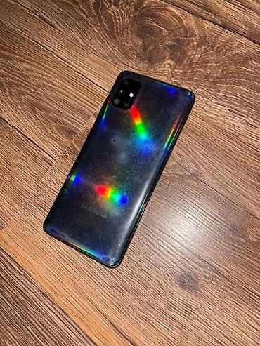 note 7: Samsung Galaxy A51, Б/у, 128 ГБ, цвет - Черный, 1 SIM — 3
