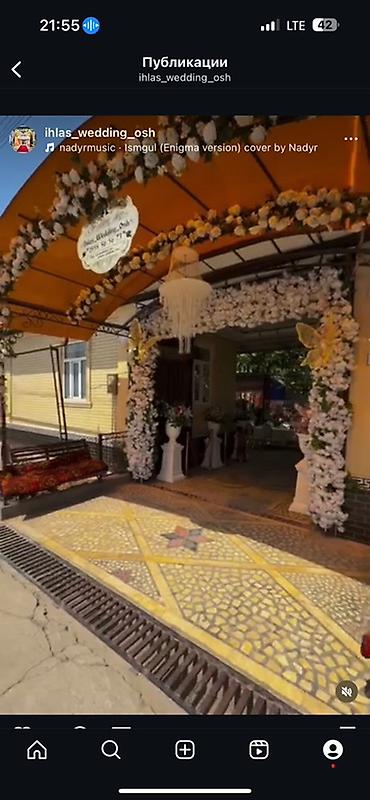 Декоративные цветы: Оформление торжеств цветочными арками и декором - Пышные арки из — 2