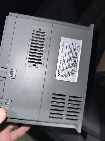 i̇nvertor: Gmt invertor,3,7kw,matorun sürətini tənzimləmək ücün istifadə — 2