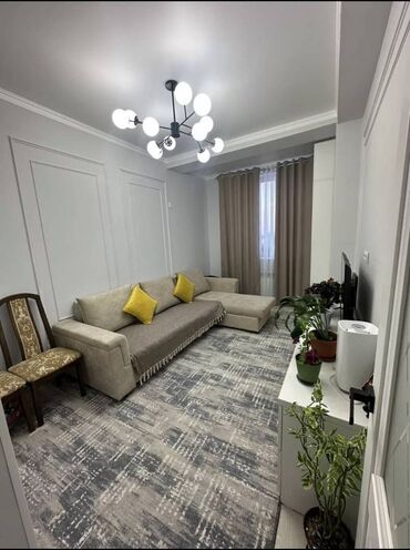 квартира через банк: 1 бөлмө, 35 кв. м, Элитка, 2 кабат, Евроремонт