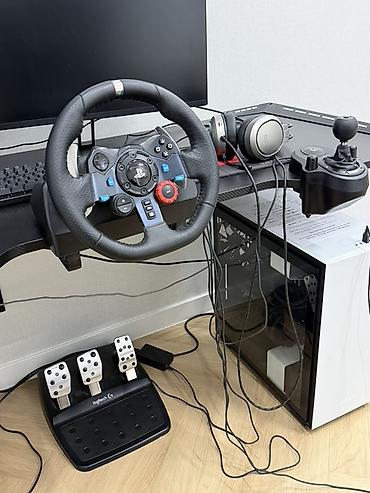 руль плейстейшен: Игровой руль Logitech G29 Driving Force + педали 15000 окончательно — 4